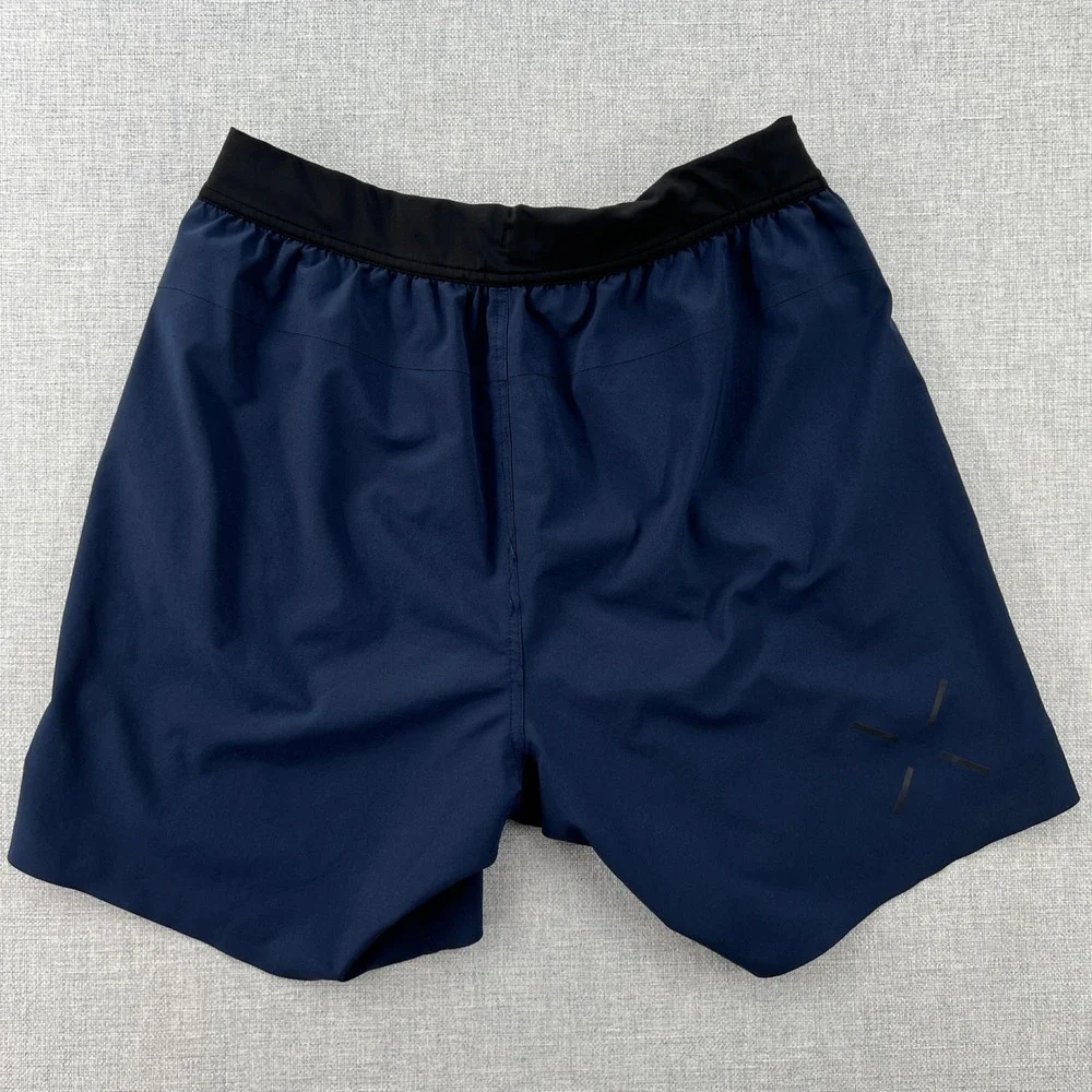 Ten Thousand Interval Shorts Men Small Navy Blue Training Gym Crossfit TTSH002V2